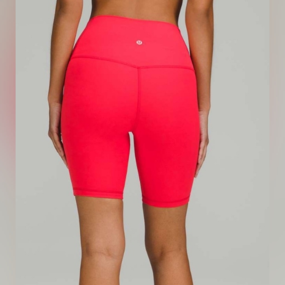 Lululemon Align High-Rise Short 8" Love Red, Size 4
